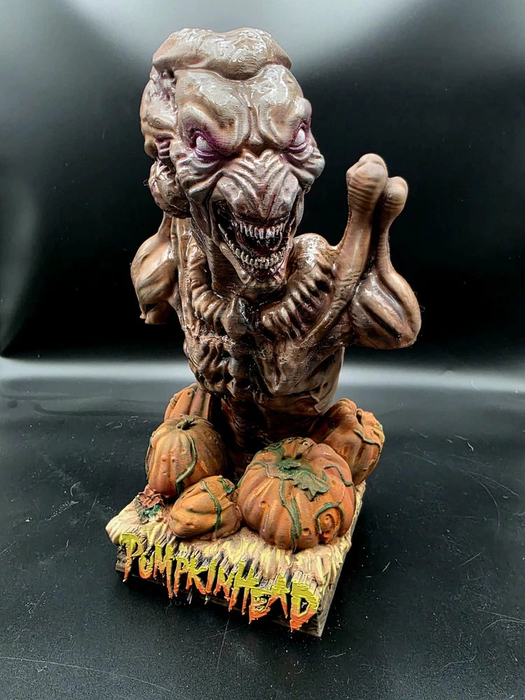 Pumpkin Head horror bust statue display figurine horror movie collectible... Model