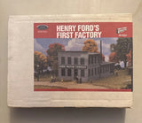 Walthers Cornerstone HO Scale Henry Ford??s 1st Factory Building Kit 933-1 Sealed Model