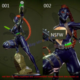 Assasin Callidus 1/8 1/6 1/4 1/3 Model Kit Unpainted Unassembled 3D Print 2 Ver. Model