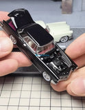 CR GFCC 1:64 Black 1956 Continental Mark II Classic Model Diecast Metal Car Model