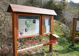 PHOTO  INFORMATION BOARD AT THE CAR PARK TAKE A WALK THROUGH TIME AT THIS RESERV Model