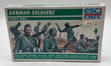ESCI ERTL #201 German Soldiers WWII 1:72 Scale 50 Figure Set Sealed NIB Model