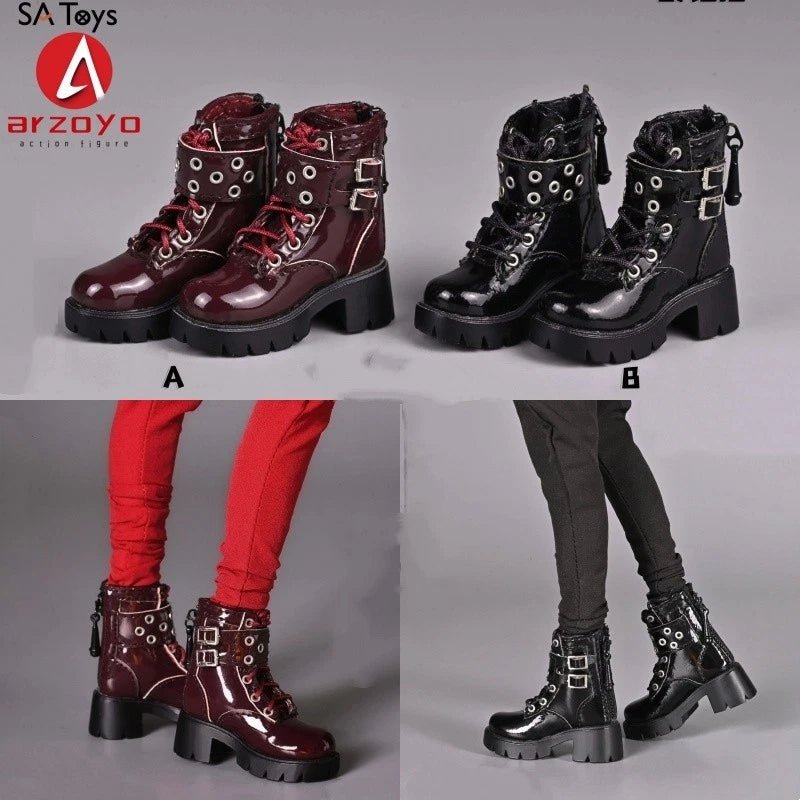 SA Toys SA010 1/6 Mid Tube Hollow Boots Model Fit 12'' Female Action Figure Body Model