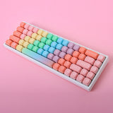 Gradient Colorful MOA Profile Dye-subs PBT Keycap Set Model