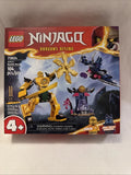 LEGO NINJAGO: Dragons Rising Arin's Battle Mech #71804 Building 104 Pc Kit NEW Model