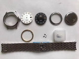 For DIY 38mmmm Watch Steel Case kit For 2824.SW200 movement Model
