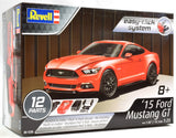 Revell 2015 Ford Mustang GT - Easy-Click System 1/25 Plastic Model Kit 85-1238 Model