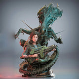 Ellen Ripley 1/6 30cm 3D Print Figure Model Kit Unpainted Unassembled GK Model