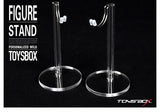TOYSBOX 1/6 Figure Stand Support Transparent Bracket for 12" Action Doll Model Model
