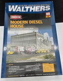 Walthers 933-2916 HO Scale Modern Diesel House Structure Plastic New Kit Sealed Model