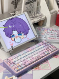 Love and Deepspace Rafayel Keycaps PBT 140 Keys for Cherry Mechanical KEYBOARD Model
