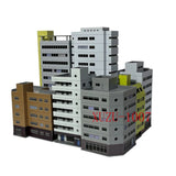 DIY 1:150 N Scale Train Railway Modern Scene Office Building Model Toys Model
