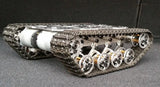 Robot Tank Chassis Metal Suspension System Tracked Vehicle f/ Robotics DIY Kit Model