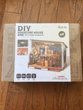 Rolife DIY Miniature House LED Dollhouse Kit, Kiki's Magic Emporium Model