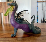 Disney Showcase Maleficent Dragon Figurine Sleeping Beauty Villain Statue Enesco Model