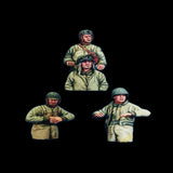 Casting Resin Model Assembly Kit 1/35 Resin Member Group 3 People Unpainted Model