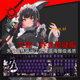 Zenless Zone Zero Ellen Joe RGB PBT 108 Keycaps F/Cherry MX Mechanical Keyboard Model