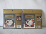 2 NEW OLD WORLD COLLECTION COUNTED CROSS STITCH FRAME KITS FRIENDSHIP & CHILDREN Model