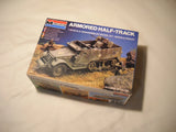 Vintage Monogram Armored Half Track Model Kit Bags Factory sealed 1982 Model