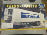 Vintage Italeri Frigo-Trailer, Albatros Scale 1/24, Model Kit #791 Model