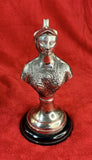 Vintage Antique Warrior Statue Sculpture Figurine Display Model