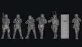 1/35 Scale 50mm Resin Figure British SAS 6set Unpainted Model Kit Toys Model