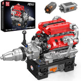 10204 V8 Engine Model That Works - Build Your Own V8 Engine Toy, 8-Cylinder P... Model