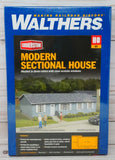 Walthers Cornerstone 933-4150, Modern Section House Kit, 1/87 HO Scale Sealed Model