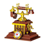 MOC Retro Telephone Building Block Model Kit Toy Gift 410 Pcs Model