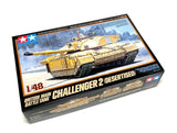 TAMIYA Military Model 1/48 Challenger 2 Desertised British Main Tank 32601 Model
