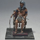 St. Petersburg HM 0402 Egyptian Pharaoh on Throne Hand Painted Miniature Figure Model
