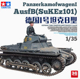 1/35 Military Assembled Model of German Tank I Type B Unassembled Model