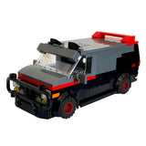 MOC: Van in Display Model Model 221 Pieces Toys Building Set Kits & Packs Model
