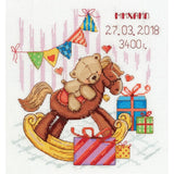 Panna counted cross stitch kit "Gifts for You" 20.5x21.5cm, DIY Model