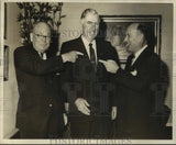 1967 Press Photo Attendees, New Orleans Farm Credit Board Meeting at Monteleone Model