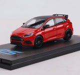 ED Sunstar 1:64 HEC Red Focus RS Hatchback Sports Model Diecast Collect Car Model