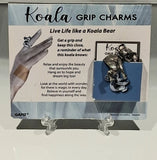 Koala Grip Charm Pocket Token Metal Figurine with Display and Card, Ganz Koala?? Model