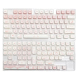 134PCS Lovely Party Kitten Keycaps MAO Height for Mechanical Keyboard Model