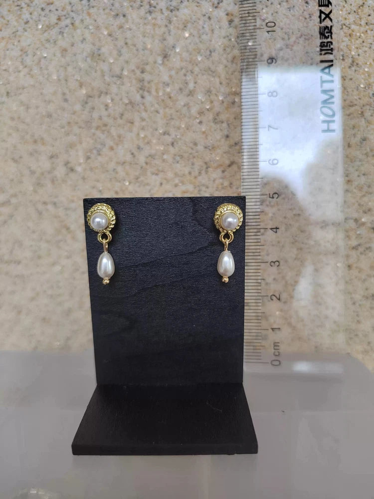 1/6 Female Faux Pearl Earrings Model For 12" PH TBL Action Figure Body Toys Model