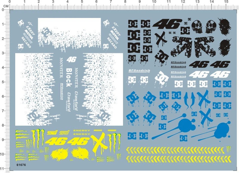 1/32 decals DC for model kits (61676) Model