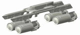 1/72 Russia MBD3 Rack & RBK-500 Cluster Bomb Unpainted Model
