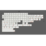 Geeklark Pure White Alpha 40s Keycap Set For 40% Layout Keyboard Model
