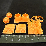 Gotha Go 244B Propeller Cowlings Engines (Recommended kit Italeri) 1:72 MDR72102 Model
