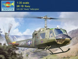 Trumpeter 05111 1/35 Scale UH-1B Huey Helicopter Assembly Model Kit Model