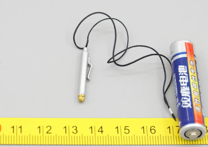 1/6 Mini Flashlight Model For 12'' Soldier Action Figure Accessory Model