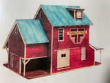 Y71 - HO Scale Carolina Craftsman - Fenwicks Farm Supply Kit CCK#1470 Model
