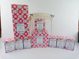 Mary Moo Moos Country Wedding Party Lot DISPLAY & 8 Figurines Model