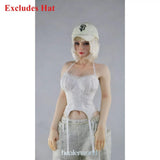 1Set Female 1/6 Sexy Top Sweatpants 12" Action Figure Soldier Model Model