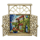 DIY Wooden Cross-stitch embroidery kit ?C ??Mediterranean Morning?? unique gift Model