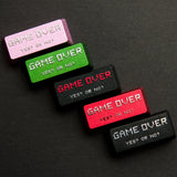 Aluminum Alloy 3D Carving Enter Keycap Game Over OEM Cap for Cherry MX Keyboard Model